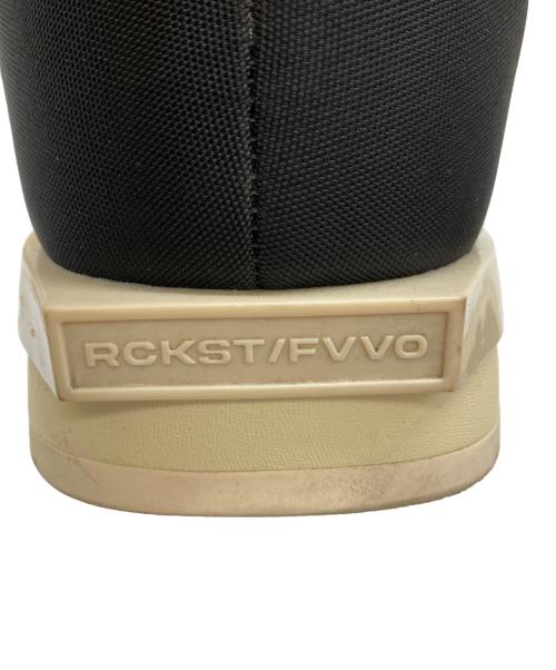 FVVO&ROCKS（エフヴィーヴィーオー）FVVO&ROCKS (エフヴィーヴィーオー) THICK SOLED LOW BOOTS/FWE0403021 ブラック サイズ:27.7の古着・服飾アイテム