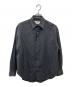 JOHN MAISON SMITH JANE SMITH（ジョン メイソン スミス ジェーン スミス）の古着「WASHABLE WOOL TROPICAL REGULAR SHIRT」｜ブラック