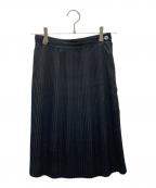 tricot COMME des GARCONSトリココムデギャルソン）の古着「プリーツショートスカート」｜ブラック