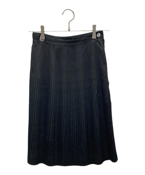 tricot COMME des GARCONS（トリココムデギャルソン）tricot COMME des GARCONS (トリココムデギャルソン) プリーツショートスカート ブラック サイズ:Ｓの古着・服飾アイテム