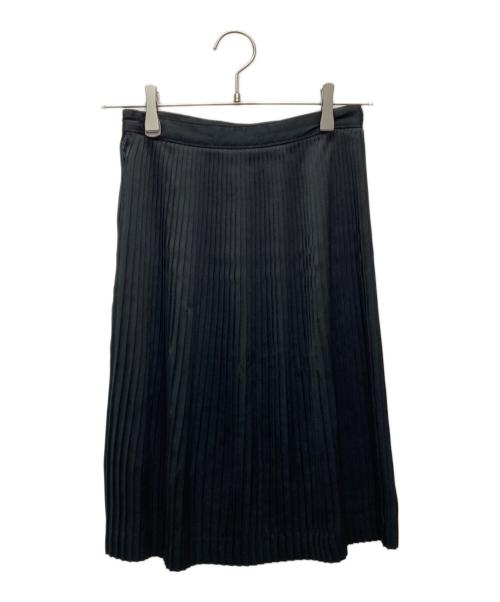 tricot COMME des GARCONS（トリココムデギャルソン）tricot COMME des GARCONS (トリココムデギャルソン) プリーツショートスカート ブラック サイズ:Ｓの古着・服飾アイテム
