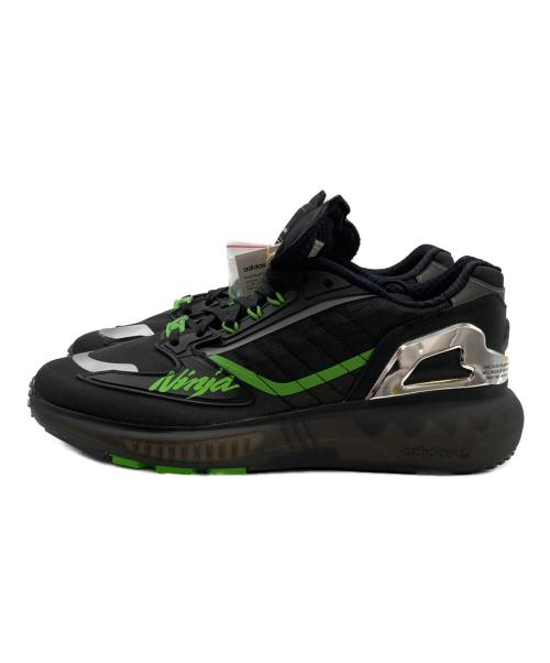 adidas（アディダス）adidas (アディダス) KAWASAKI (カワサキ) ZX 5K Boost ブラック サイズ:27.5 未使用品の古着・服飾アイテム