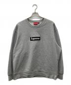 SUPREMEシュプリーム）の古着「BOX LOGO CREWNECK HEATHER GREY スウェット」｜グレー