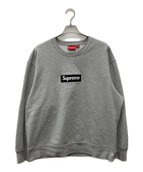 SUPREME（シュプリーム）Supreme (シュプリーム) BOX LOGO CREWNECK HEATHER GREY スウェット グレー サイズ:ＸＬの古着・服飾アイテム