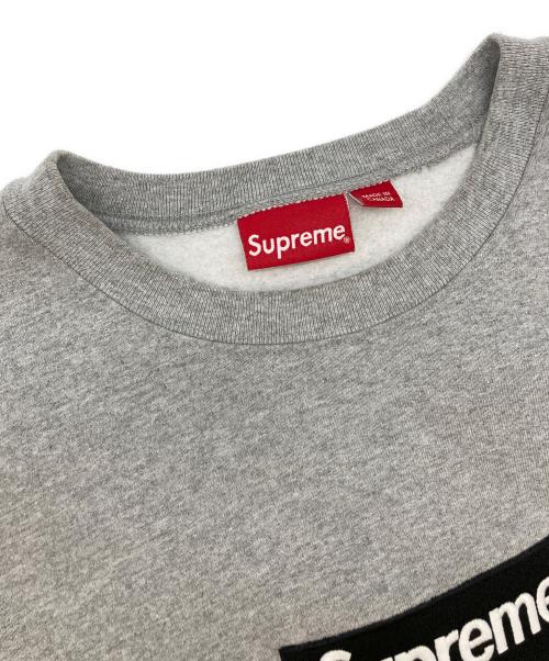 SUPREME（シュプリーム）Supreme (シュプリーム) BOX LOGO CREWNECK HEATHER GREY スウェット グレー サイズ:ＸＬの古着・服飾アイテム