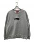 Supreme（シュプリーム）の古着「BOX LOGO CREWNECK HEATHER GREY スウェット」｜グレー