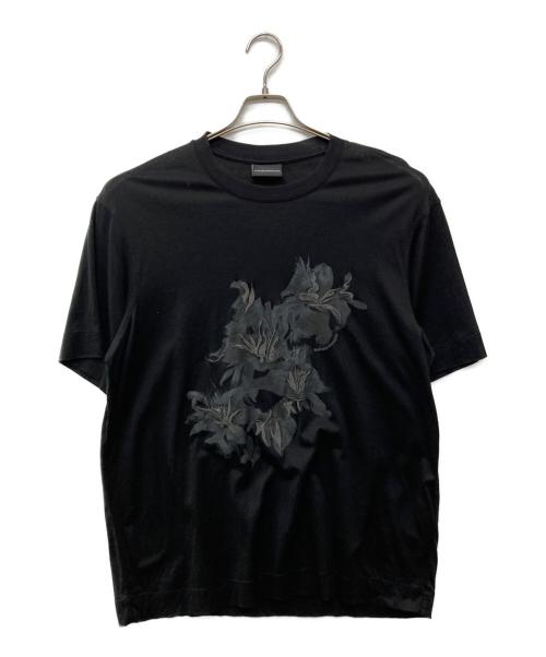 EMPORIO ARMANI（エンポリオ アルマーニ）EMPORIO ARMANI (エンポリオ アルマーニ) Erkek T-Shirt ブラック サイズ:Lの古着・服飾アイテム