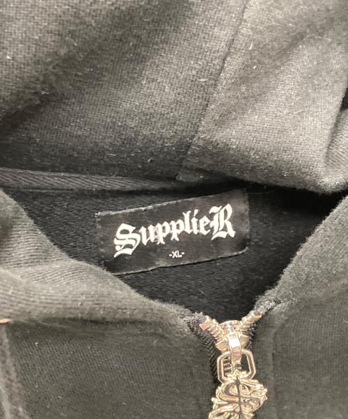 SUPPLIER（サプライヤー）SUPPLIER (サプライヤー) Cross Hoodie ブラック サイズ:XLの古着・服飾アイテム