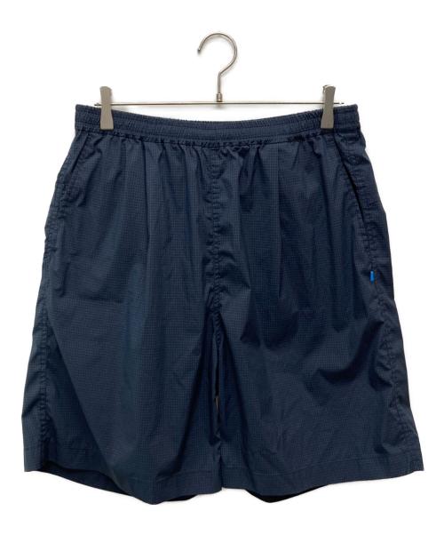 PAPERSKY WEAR（ペーパースカイウェア）PAPERSKY WEAR (ペーパースカイウェア) MAGAZINE CHECK EASY SHORTS/PS251007 ネイビー サイズ:Ｌの古着・服飾アイテム