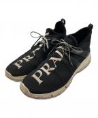 PRADAプラダ）の古着「NERO+BIANCO/ローカットスニーカー」｜ブラック