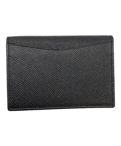 BVLGARI（ブルガリ）BVLGARI (ブルガリ) サークルロゴカードケース ブラックの古着・服飾アイテム