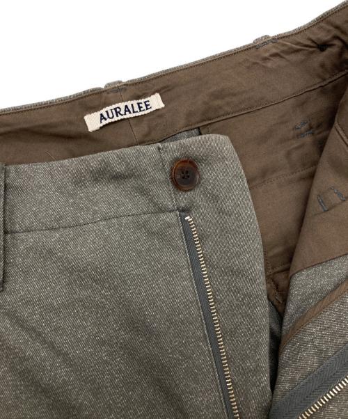 AURALEE（オーラリー）AURALEE (オーラリー) WASHED FINX POLYESTER CHINO PANTS/A9AP01PN カーキ サイズ:4の古着・服飾アイテム