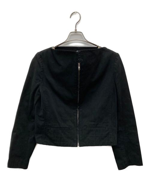 Y's（ワイズ）Y's (ワイズ) クロップドジャケット/YO-J14-910 ブラック サイズ:2の古着・服飾アイテム