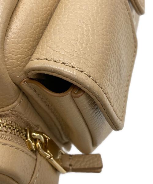 MARC JACOBS（マークジェイコブス）MARC JACOBS (マークジェイコブス) THE LEATHER CARGO BAG/2S4HSH085H02 ベージュの古着・服飾アイテム