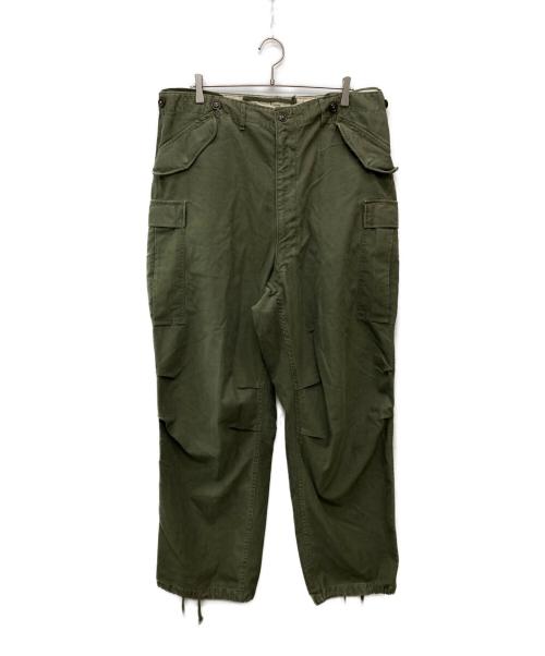 US ARMY（ユーエスアーミー）US ARMY (ユーエスアーミー) 50's M-51フィールドパンツ カーキ サイズ:Ｌの古着・服飾アイテム