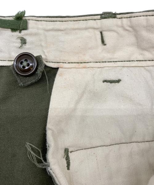US ARMY（ユーエスアーミー）US ARMY (ユーエスアーミー) 50's M-51フィールドパンツ カーキ サイズ:Ｌの古着・服飾アイテム