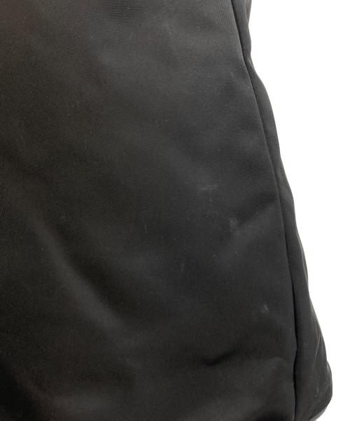 PRADA（プラダ）PRADA (プラダ) サフィアーノトリム テスート トートバッグ ブラックの古着・服飾アイテム