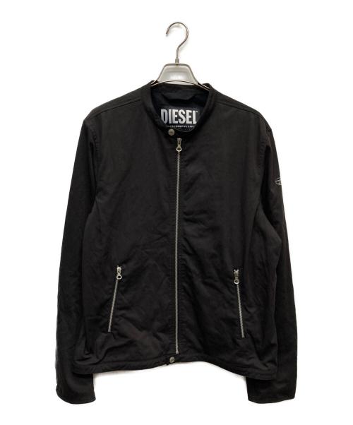 DIESEL（ディーゼル）DIESEL (ディーゼル) J-GLORY-NW/ジップアップジャケット ブラック サイズ:ＸＬの古着・服飾アイテム