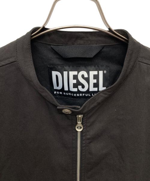 DIESEL（ディーゼル）DIESEL (ディーゼル) J-GLORY-NW/ジップアップジャケット ブラック サイズ:ＸＬの古着・服飾アイテム