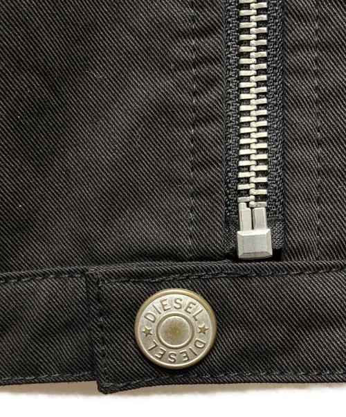 DIESEL（ディーゼル）DIESEL (ディーゼル) J-GLORY-NW/ジップアップジャケット ブラック サイズ:ＸＬの古着・服飾アイテム