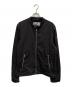 DIESEL（ディーゼル）の古着「J-GLORY-NW/ジップアップジャケット」｜ブラック