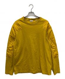 BURBERRY（バーバリー）の古着「Panelled Fine-Knit/カットソー/8077531」｜イエロー