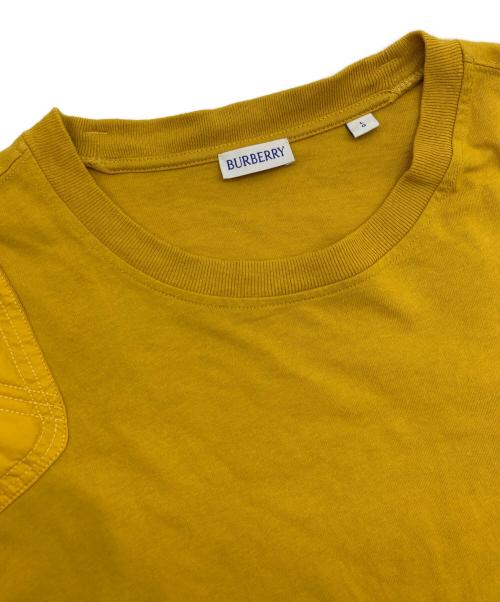 BURBERRY（バーバリー）BURBERRY (バーバリー) Panelled Fine-Knit/カットソー/8077531 イエロー サイズ:Ｌの古着・服飾アイテム