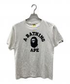 A BATHING APE×GOD SELECTION XXXアベイシングエイプ×ゴッド セレクション トリプルエックス）の古着「プリントTシャツ」｜ホワイト