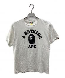 A BATHING APE×GOD SELECTION XXX（アベイシングエイプ×ゴッド セレクション トリプルエックス）の古着「プリントTシャツ」｜ホワイト