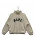 A BATHING APE（アベイシングエイプ）の古着「ハーフジップフリースジャケット」｜アイボリー