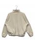 A BATHING APE (アベイシングエイプ) ハーフジップフリースジャケット アイボリー サイズ:Ｓ：13000円