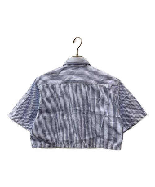 A BATHING APE（アベイシングエイプ）A BATHING APE (アベイシングエイプ) 'Ape Head' One Point Shirt ブルー サイズ:Sの古着・服飾アイテム