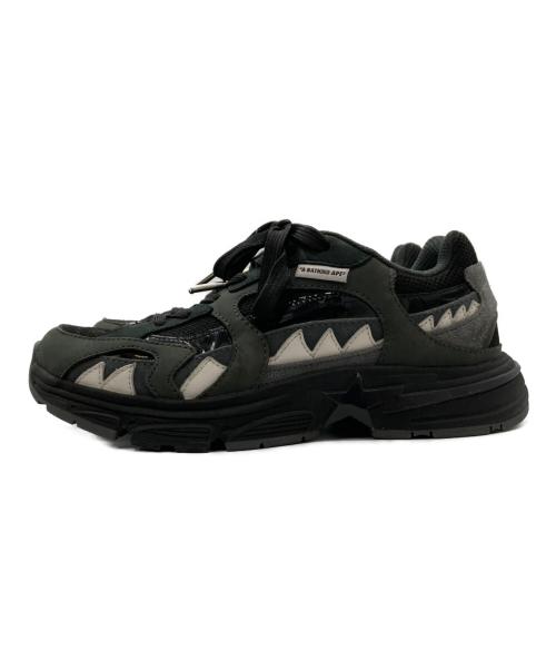 A BATHING APE（アベイシングエイプ）A BATHING APE (アベイシングエイプ) BAPE SHARK STA グレー サイズ:24の古着・服飾アイテム