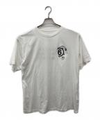 MM6 Maison Margielaエムエムシックスメゾンマルジェラ）の古着「Numbering Logo T-Shirt」｜ホワイト