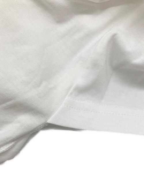MM6 Maison Margiela（エムエムシックスメゾンマルジェラ）MM6 Maison Margiela (エムエムシックスメゾンマルジェラ) Numbering Logo T-Shirt ホワイト サイズ:XSの古着・服飾アイテム