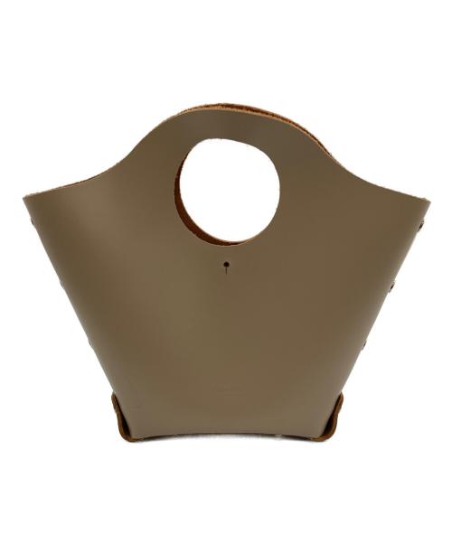 HENDER SCHEME（エンダースキーマ）Hender Scheme (エンダースキーマ) ASSEMBLE BASKET BAG S ベージュの古着・服飾アイテム