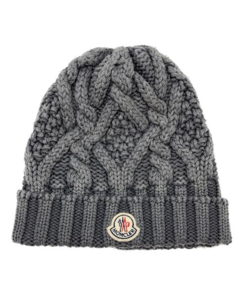 MONCLER（モンクレール）MONCLER (モンクレール) ニット帽/B2-091-00223-00-04629 グレーの古着・服飾アイテム