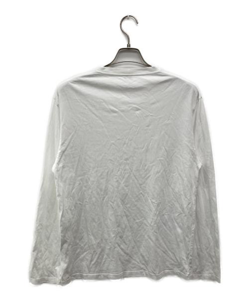 LOEWE（ロエベ）LOEWE (ロエベ) ANAGRAM LONG SLEEVE T SHIRT/H526Y24J04 ホワイト サイズ:Ｍの古着・服飾アイテム