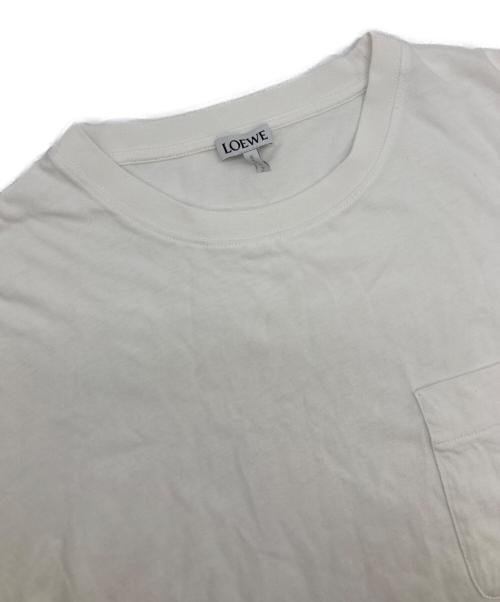 LOEWE（ロエベ）LOEWE (ロエベ) ANAGRAM LONG SLEEVE T SHIRT/H526Y24J04 ホワイト サイズ:Ｍの古着・服飾アイテム