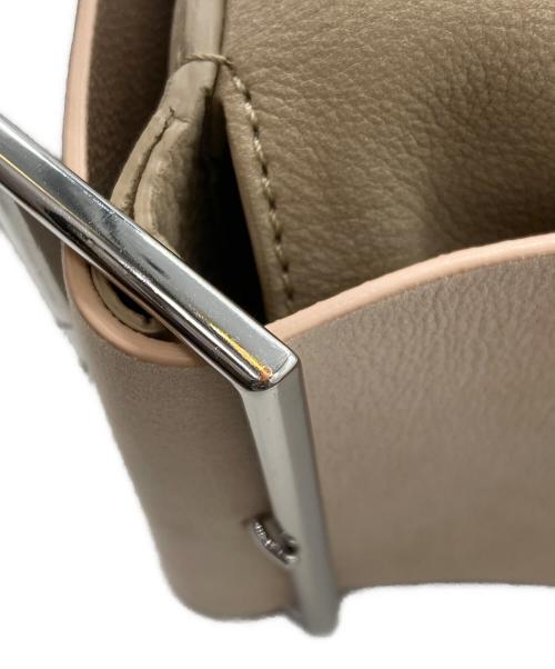 Acne studios（アクネ ストゥディオズ）ACNE STUDIOS (アクネ ストゥディオズ) Two-Tone Nubuck Shoulder Bag/FN-WN-BAGS000219 ベージュ×ピンクの古着・服飾アイテム