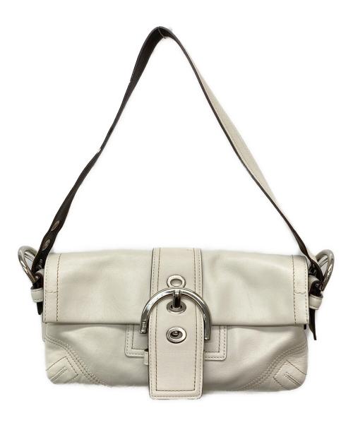 COACH（コーチ）COACH (コーチ) ソーホーワンショルダーバッグ アイボリーの古着・服飾アイテム