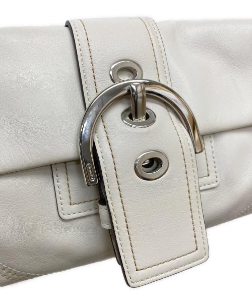 COACH（コーチ）COACH (コーチ) ソーホーワンショルダーバッグ アイボリーの古着・服飾アイテム