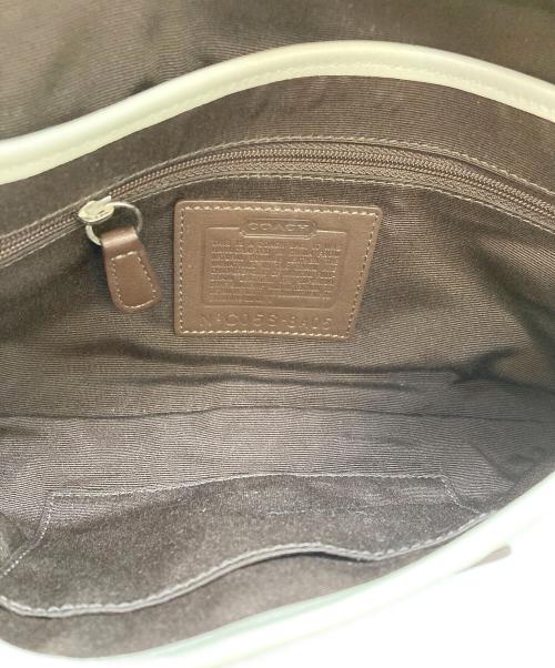 COACH（コーチ）COACH (コーチ) ソーホーワンショルダーバッグ アイボリーの古着・服飾アイテム