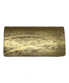 PORTER（ポーター）の古着「FOIL  LONG WALLET/195-01332」｜ゴールド