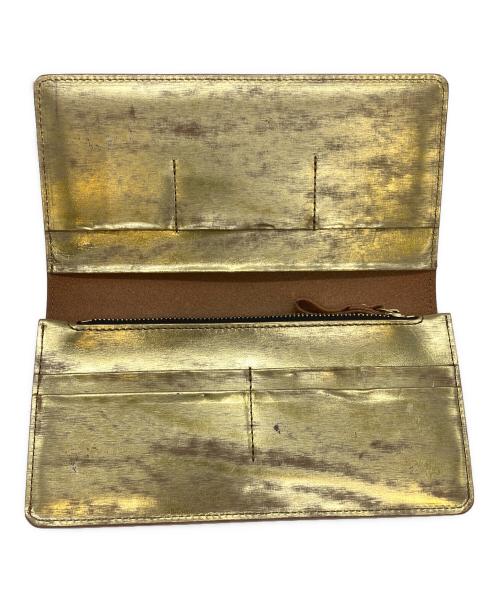 PORTER（ポーター）PORTER (ポーター) FOIL  LONG WALLET/195-01332 ゴールドの古着・服飾アイテム