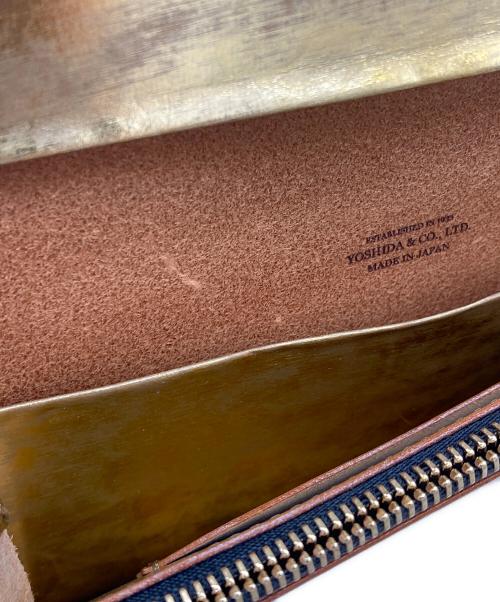 PORTER（ポーター）PORTER (ポーター) FOIL  LONG WALLET/195-01332 ゴールドの古着・服飾アイテム