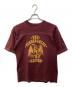 TENDERLOIN（テンダーロイン）の古着「イーグルフットボールTシャツ」｜ブラウン