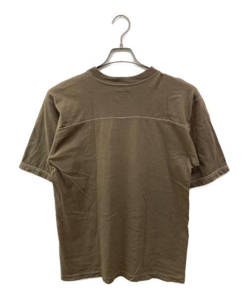 TENDERLOIN（テンダーロイン）TENDERLOIN (テンダーロイン) イーグルフットボールTシャツ ブラウン サイズ:Ｍの古着・服飾アイテム