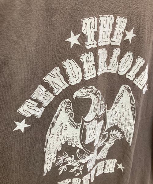 TENDERLOIN（テンダーロイン）TENDERLOIN (テンダーロイン) イーグルフットボールTシャツ ブラウン サイズ:Ｍの古着・服飾アイテム