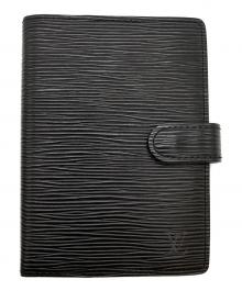 LOUIS VUITTON（ルイ ヴィトン）の古着「手帳カバー/R20052」｜ブラック